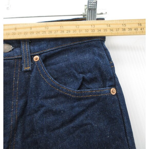 VINTAGE Levis Jeans 28X33 501 Straight Orange Tab 70s 80s Slight Flare - Picture 3 of 10